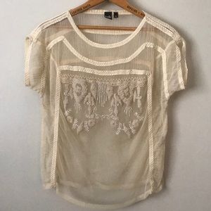 Women’s sheer blouse